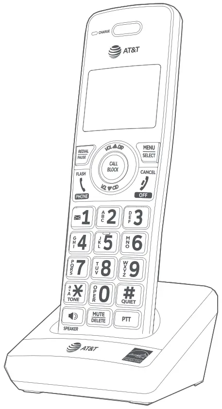AT T DECT 6.0 expansion handset -