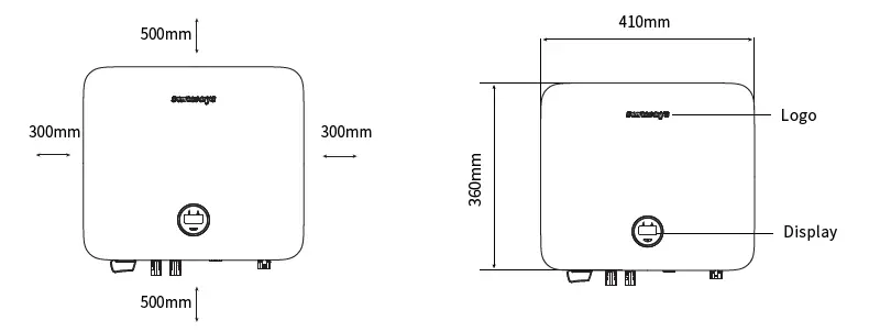 sunways -STS 3-6kW -Series- Grid-connected- PV- Inverter -Single -Phase- Dual- MPPT- 2
