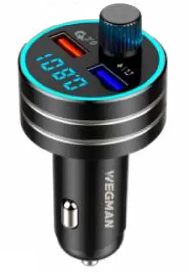 WEGMAN BH347A FM Transmitter Car Kit