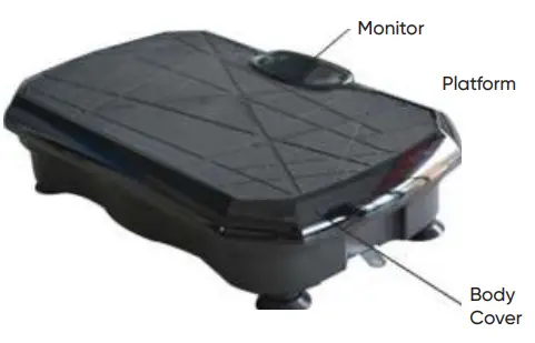 RYM Vibration Power Plate with Bluetooth and Wireless Remote-fig2