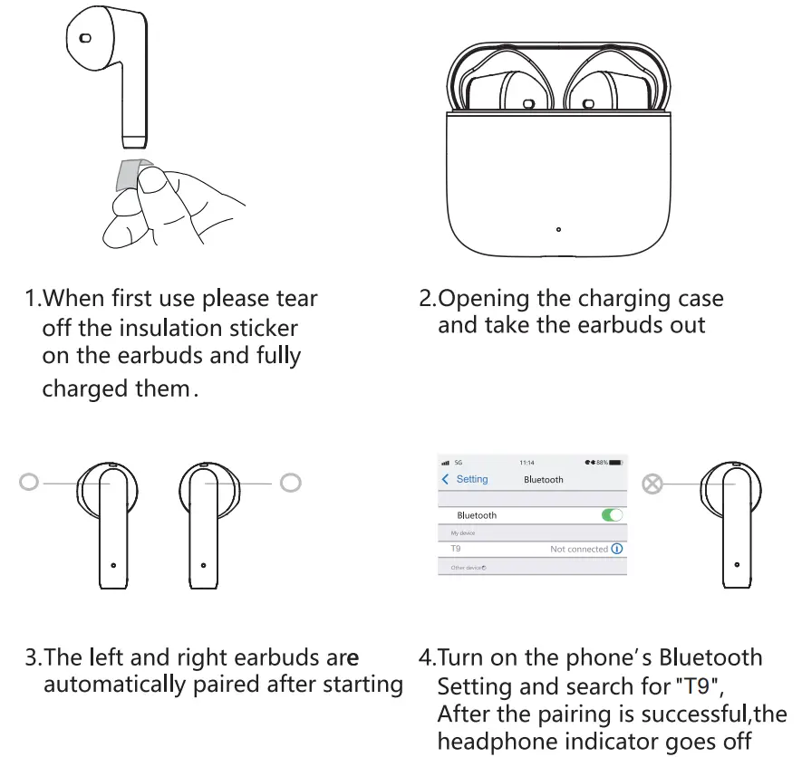 Hongxinyi-Technology-T9-TWS-Bluetooth-Headset-3