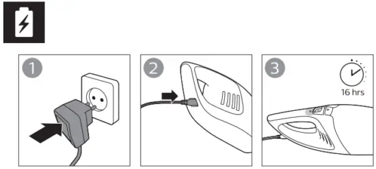 PHILIPS FC6150 Mini Vacuum Cleaner FIG 3