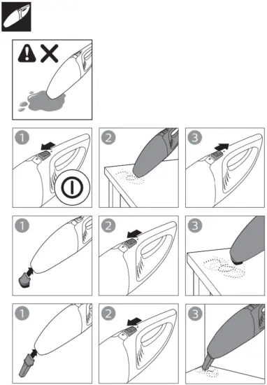 PHILIPS FC6150 Mini Vacuum Cleaner FIG 4