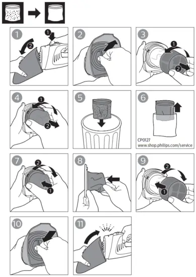 PHILIPS FC6150 Mini Vacuum Cleaner FIG 6