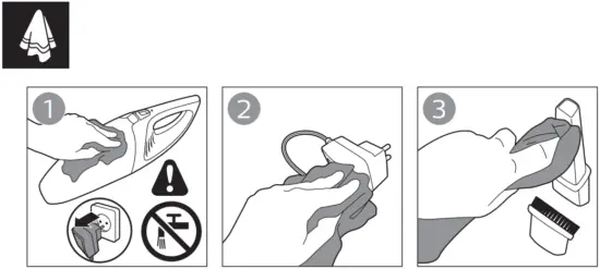 PHILIPS FC6150 Mini Vacuum Cleaner FIG 7