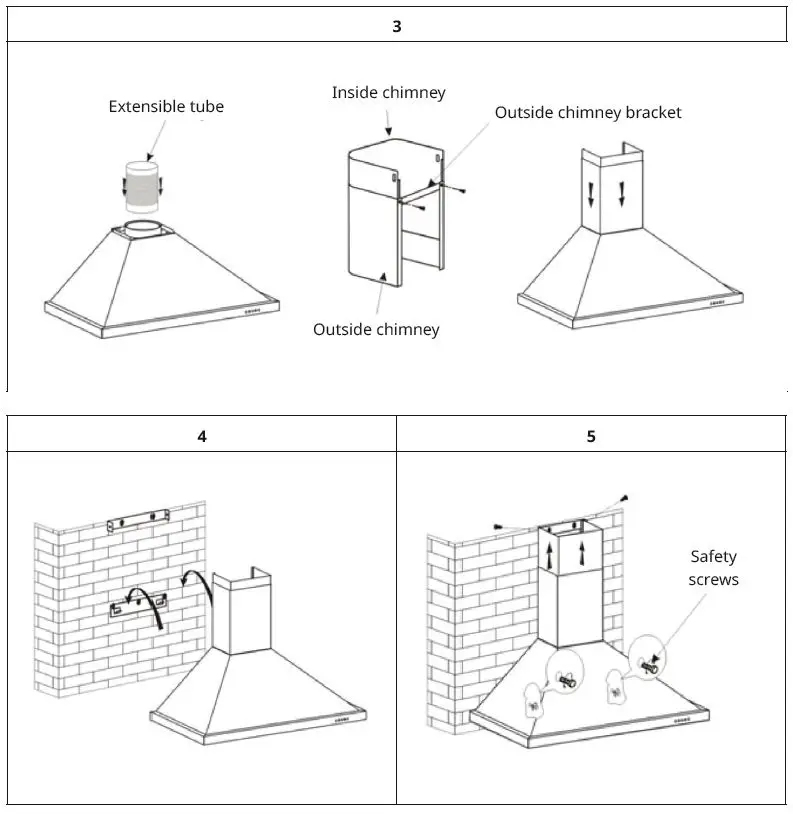 KLARSTEIN 10011487 C90WS Cooker Extractor Hood -FIG2