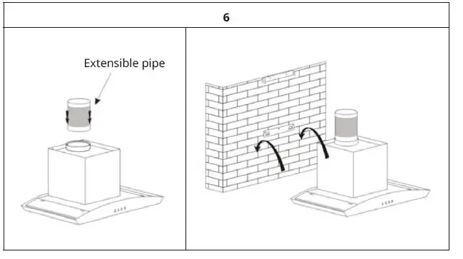 KLARSTEIN 10011487 C90WS Cooker Extractor Hood -FIG3