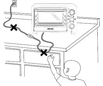 AROMA ABT-316B Turbo Convection Air Oven 4
