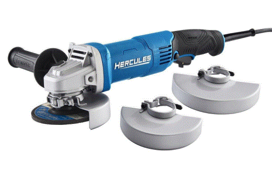 HERCULES HE65 4-1-2 Inch - 6 Inch 13A Trigger Grip Angle Grinder FIG 2