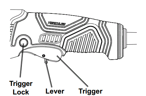 HERCULES HE65 4-1-2 Inch - 6 Inch 13A Trigger Grip Angle Grinder FIG 8