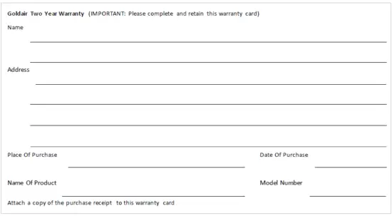 Goldair GIR180 1200W 3 Bar Radiant Heater-fig 2