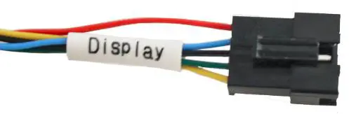 RISUN MOTOR UKC 1 Sine Wave Controller Connection - LCD Control Panel Connection