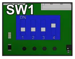 ORATH 2100-LTEGSM4 4G Cellular Gateway - turn SW1 dipswitch 1 back to OFF