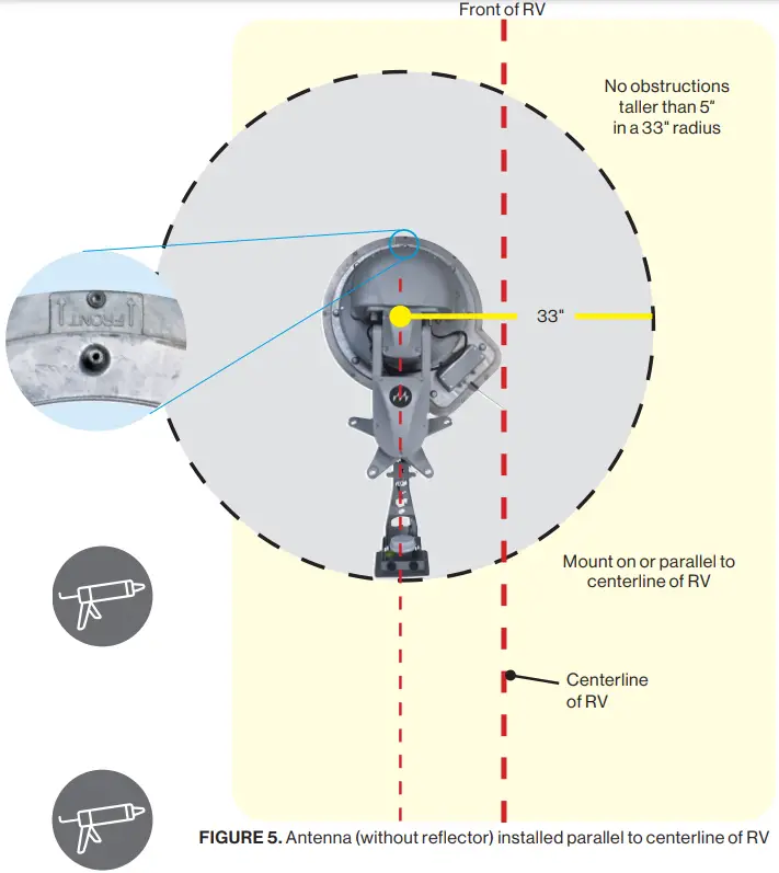 WINEGARD SK2SWM3 Travler Pro Automatic Multi Satellite TV Antenna - Parts4