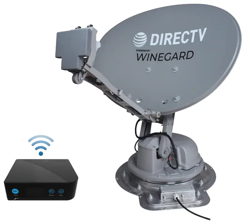 WINEGARD SK2SWM3 Travler Pro Automatic Multi Satellite TV Antenna