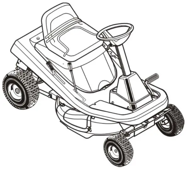 Texas 7600 Lawn Tractor Rider - Cover