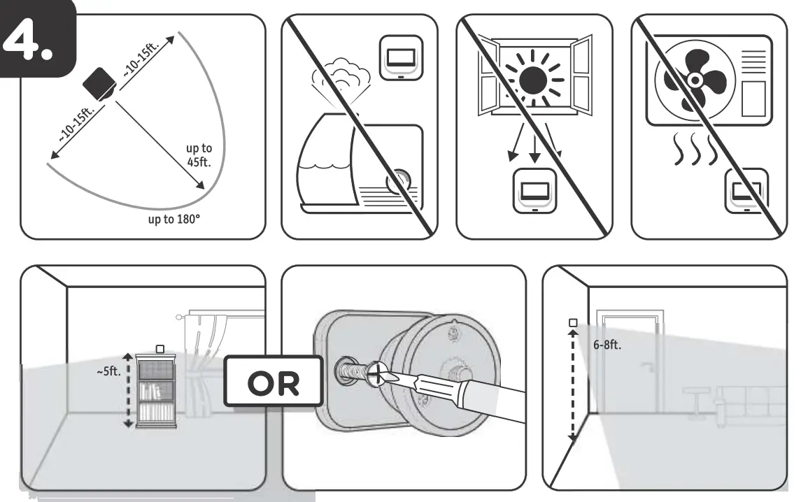 Jasco ZW6307 portable smart Motion sensor fig 2