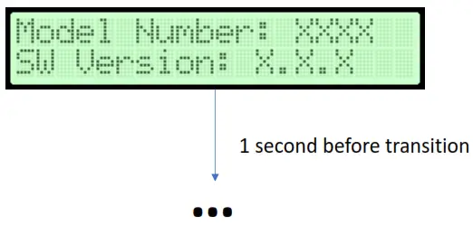 SENTRICON QFGSCOUT RFID Tag Reader - Startup Screen