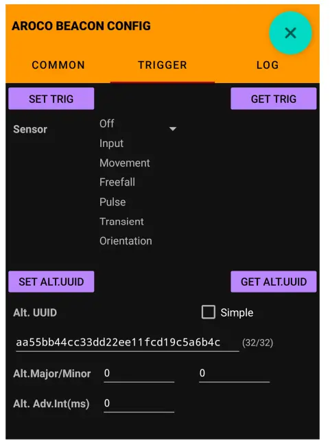 RODSUM WIRELESS Aroco AC-BLE-T110W Wireless Beacon - app13