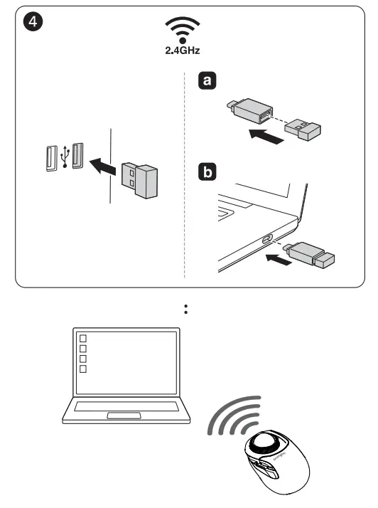 Kensington M01490-M Orbit Fusion Wireless Trackball fig 1