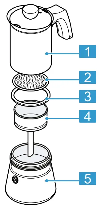 Z9410ES0 Pro Induction Espresso Maker -
