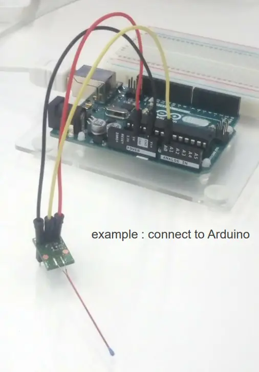 muRata MTHMR N 0002A NTC Thermistor Evaluation Board - Pin Connection