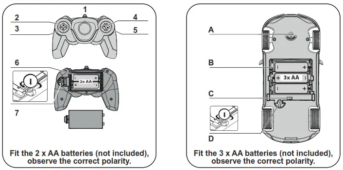 JAMARA 402111 Grey Bugatti DIVO -