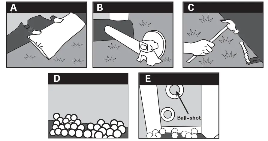 HONEY JOY TOPB003234 Inflatable Bouncer Jump Climbing