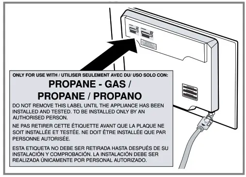 BOSCH NGM5058UC Gas Cooktop -Conversion to LP gas