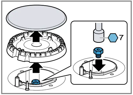 BOSCH NGM5058UC Gas Cooktop - Conversion to LP gas 5