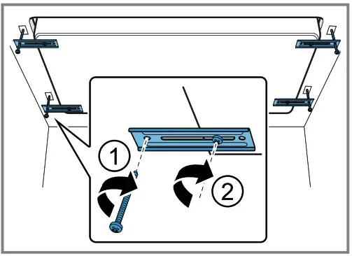 BOSCH NGM5058UC Gas Cooktop - Securing the cooktop to the countertop 2