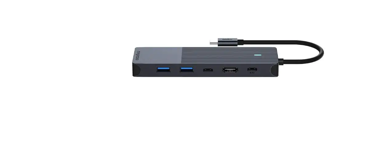 Rapoo Ucm-2002 6-in-1 Usb-c Multiport Adapter User Guide Rapoo Ucm-2002 6-in-1 Usb-c Multiport Adapter User Guide