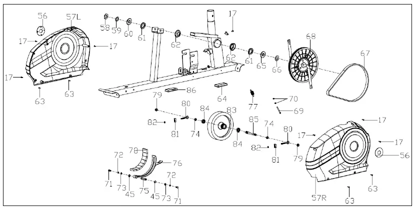 SUNNY-SF-RB422003-ESSENTIAL-INTERACTIVE-RECUMBENT-BIKE-FIG2