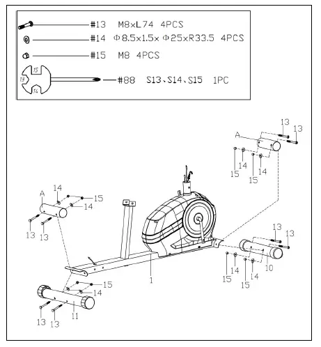 SUNNY-SF-RB422003-ESSENTIAL-INTERACTIVE-RECUMBENT-BIKE-FIG4