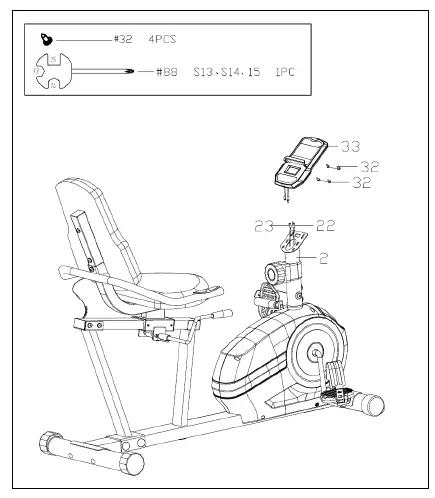 SUNNY-SF-RB422003-ESSENTIAL-INTERACTIVE-RECUMBENT-BIKE-FIG8