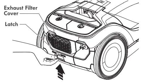 EXHAUST FILTER CHANGING