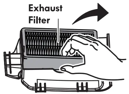 EXHAUST FILTER CHANGING