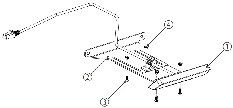 ROADWORX 500711 Multi Electric Stand Electrical Height-Adjustable Stand - fig1