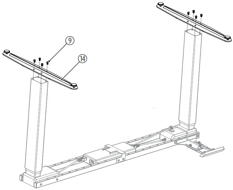 ROADWORX 500711 Multi Electric Stand Electrical Height-Adjustable Stand - fig6