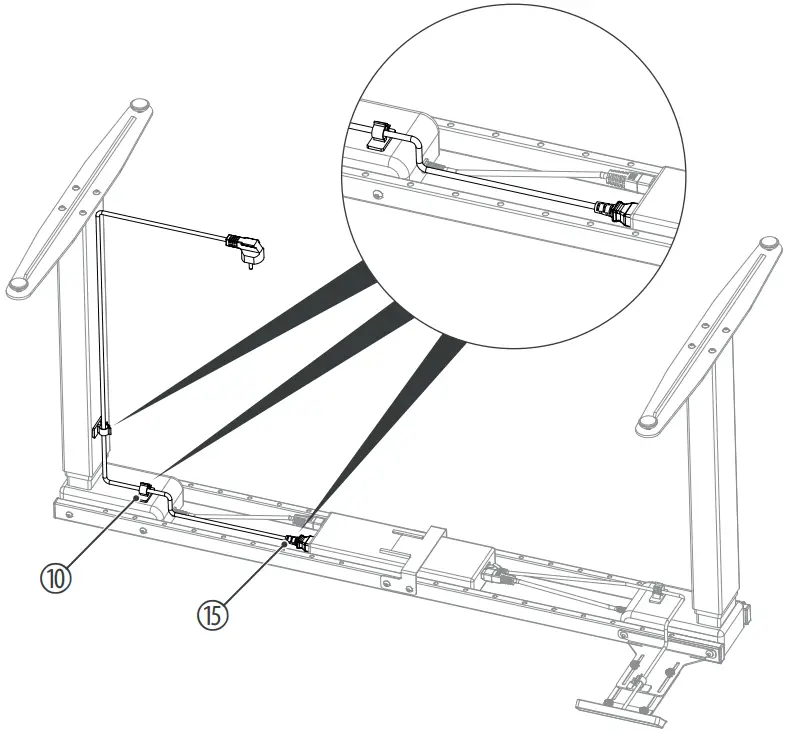 ROADWORX 500711 Multi Electric Stand Electrical Height-Adjustable Stand - fig7
