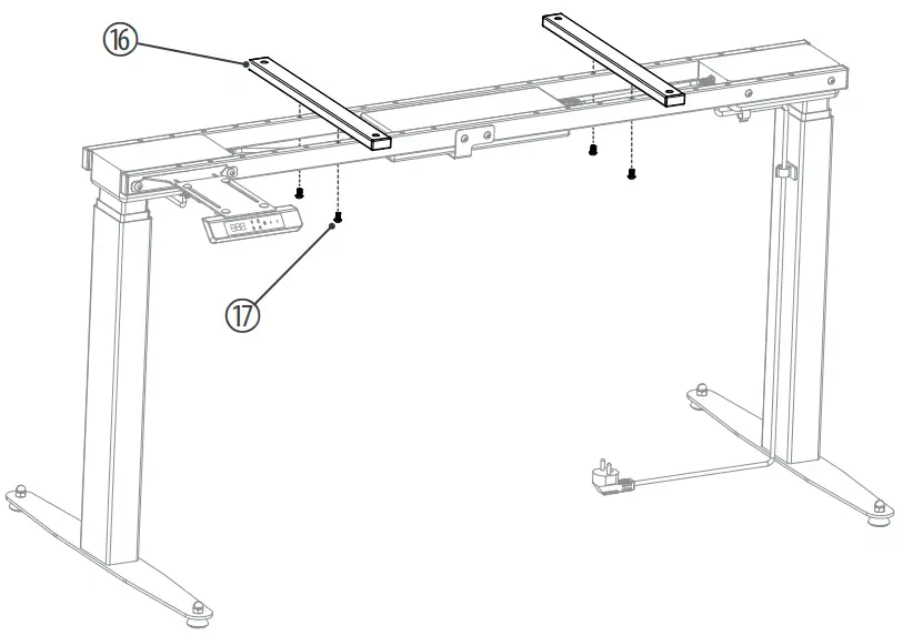 ROADWORX 500711 Multi Electric Stand Electrical Height-Adjustable Stand - fig8