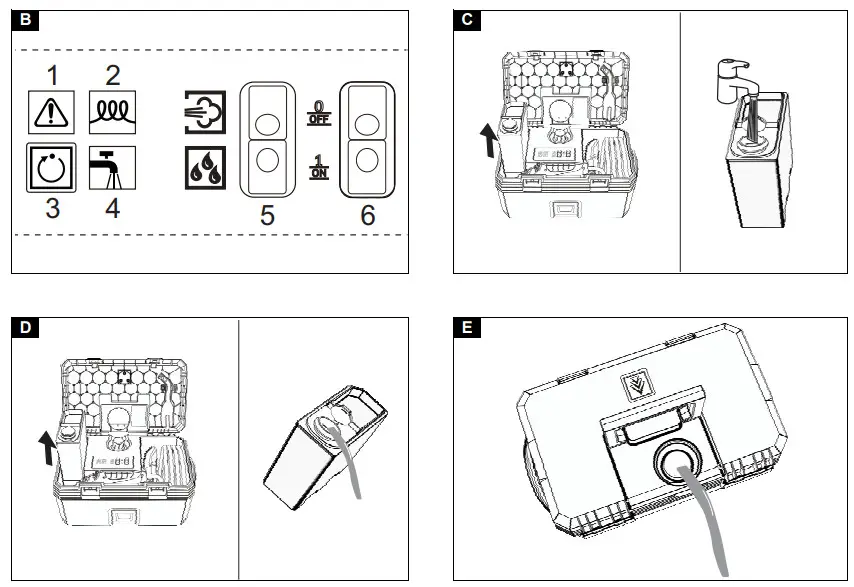 KARCHER 1 092-301 0 SG 4 2 Steam Vacuum Cleaner - Figure 1