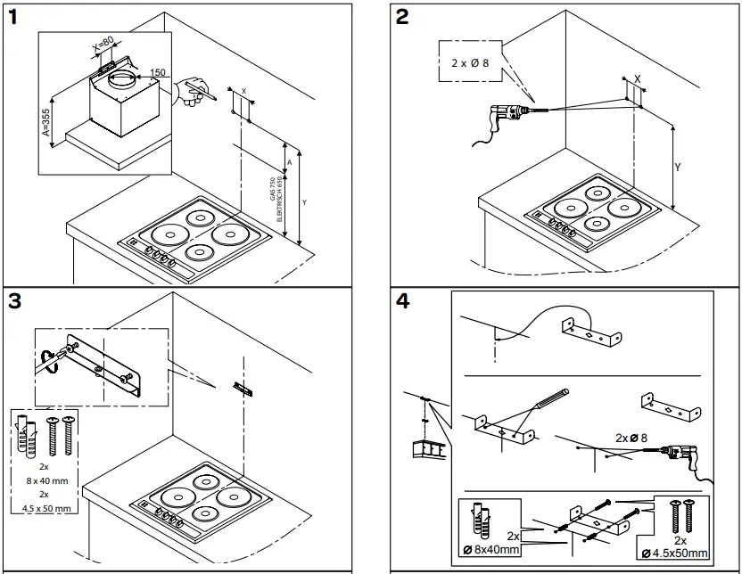 INVENTUM AKB6005ZWA Wall Mount Cooker Hood 10