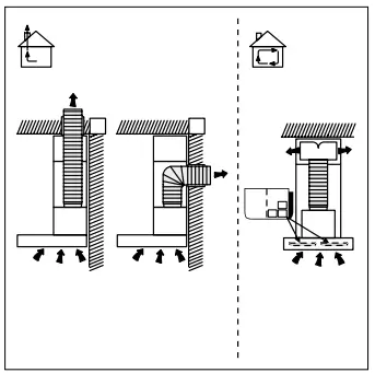 INVENTUM AKB6005ZWA Wall Mount Cooker Hood 4
