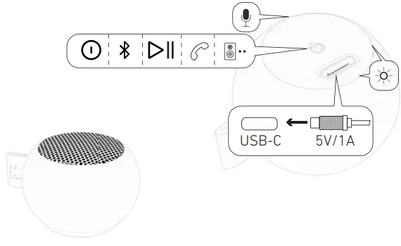 KREAFUNK aGO Mini Pocket-Sized Bluetooth Speaker-fig2