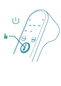 GE Appliances TM4000 Truvitals Smart Non-Touch 2-In-1 Thermometer with Bluetooth 18