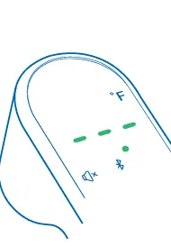 GE Appliances TM4000 Truvitals Smart Non-Touch 2-In-1 Thermometer with Bluetooth 6