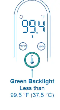 GE Appliances TM4000 Truvitals Smart Non-Touch 2-In-1 Thermometer with Bluetooth 8