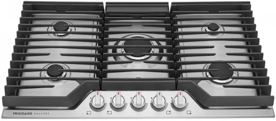 FRIGIDAIRE GCCG3648AS Gallery 36-Inch Stainless Steel Gas-Cooktop-PRODUCT