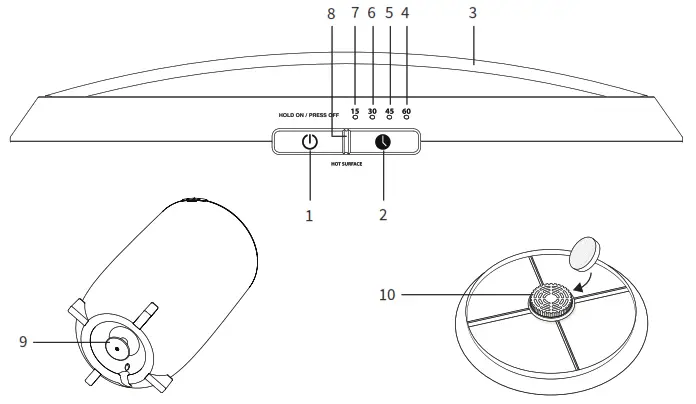 Zadro TWBA2000 Aromatherapy Luxury Towel Warmer - Fig